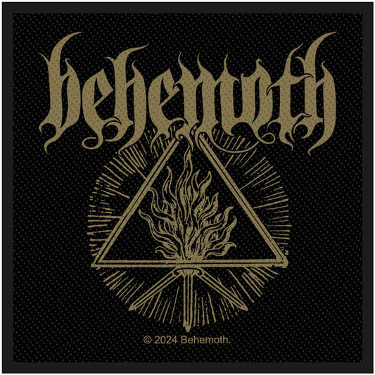 Behemoth Patches-Woven Sew On - High Voltage Angus | Buy Now For 9.99