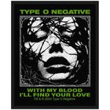 Type O Negative Patches-Woven Sew On - Circular Logo | Buy Now For 9.99