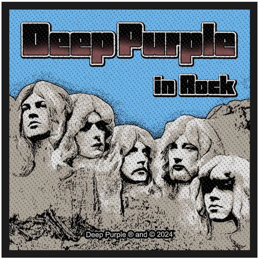 Deep Purple Patches-Woven Sew On - Biker Badge | Buy Now For 9.99