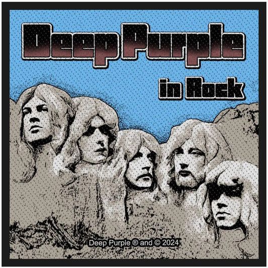 Deep Purple Patches-Woven Sew On - Biker Badge | Buy Now For 9.99