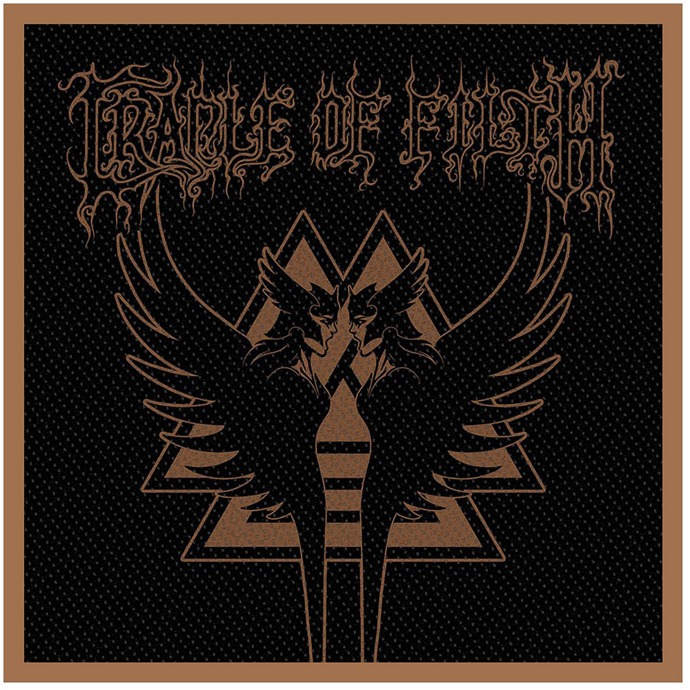 Cradle Of Filth Patches-Woven Sew On - Cosmic Faces | Buy Now For 9.99