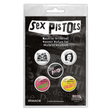 Sex Pistols Plastic Pin Badge - Never Mind The B****