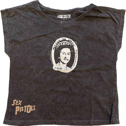 Sex Pistols Woman's T Shirt - God Save The Queen