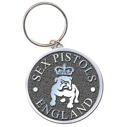 Sex Pistols Standard Keychains - Bull Dog
