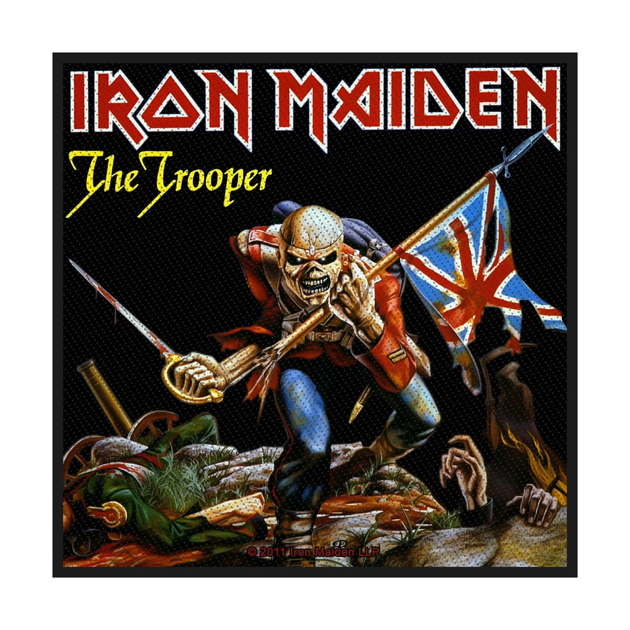 Iron Maiden Sew-On Patch - The Trooper (Packaged) | Buy Now For 19.99