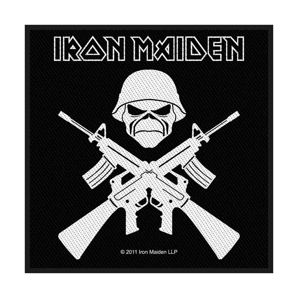 Iron Maiden Patches-Woven Sew On - Crest | Buy Now For 9.99