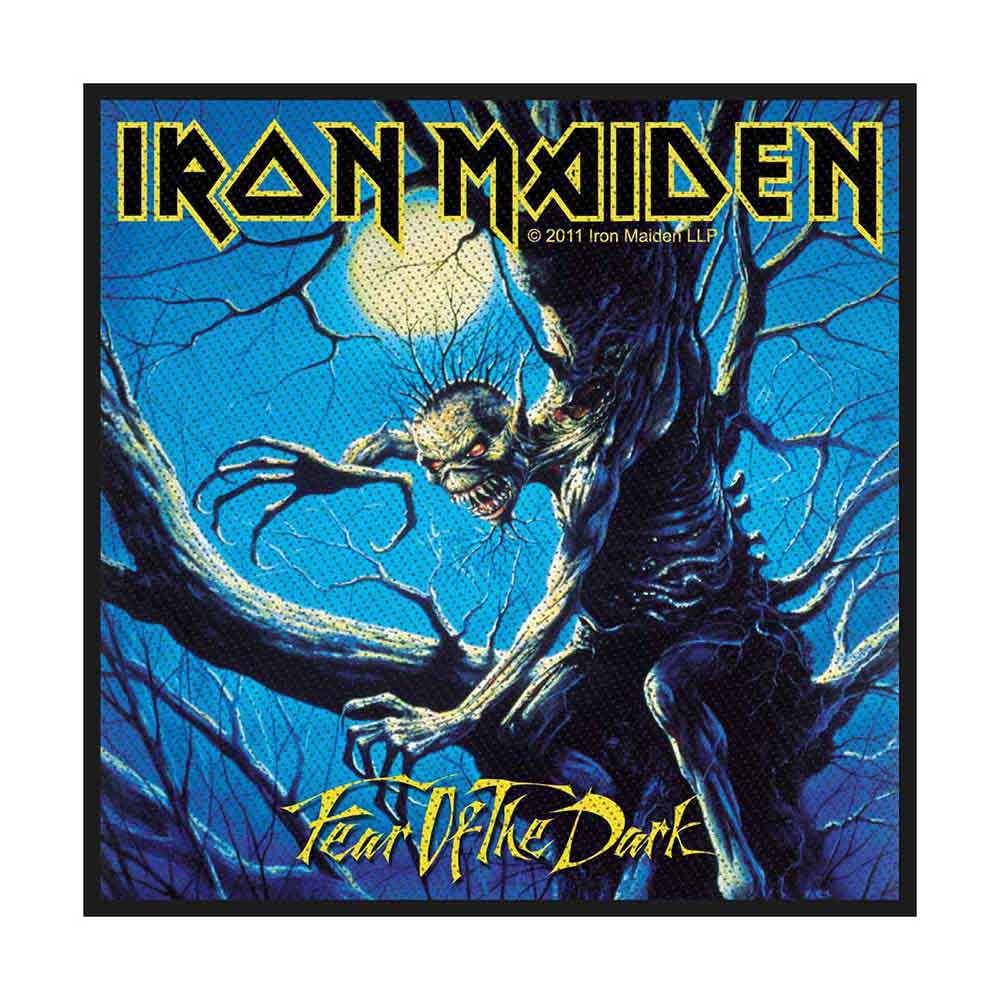 Iron Maiden Patches - Woven Sew On - Fear Of The Dark