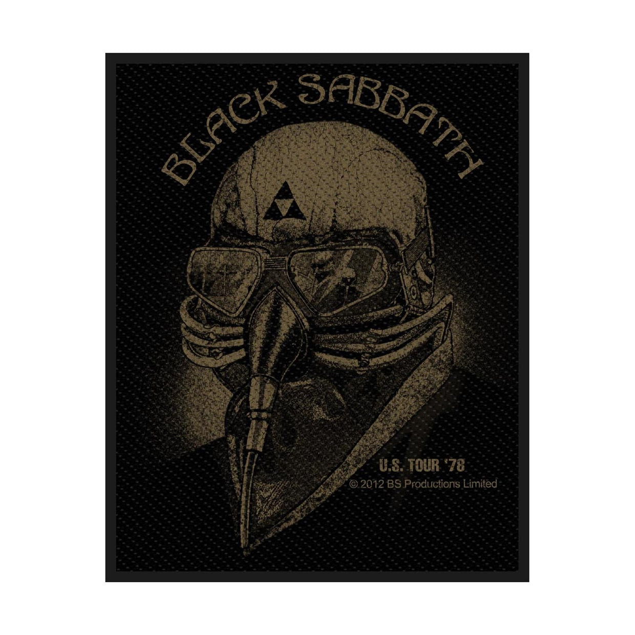 Black Sabbath Sew-On Patch - Us Tour '78 (Packaged) | Buy Now For 19.99