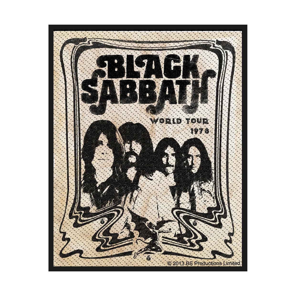 Black Sabbath Sew-On Patch - Band (Packaged) | Buy Now For 19.99