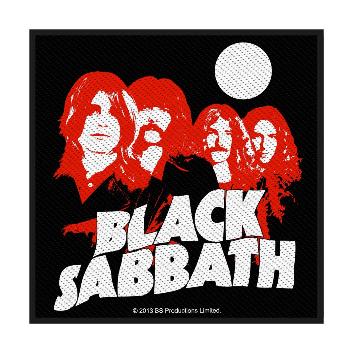 Black Sabbath Sew-On Patch - Red Portraits (Packaged) | Buy Now For 19.99