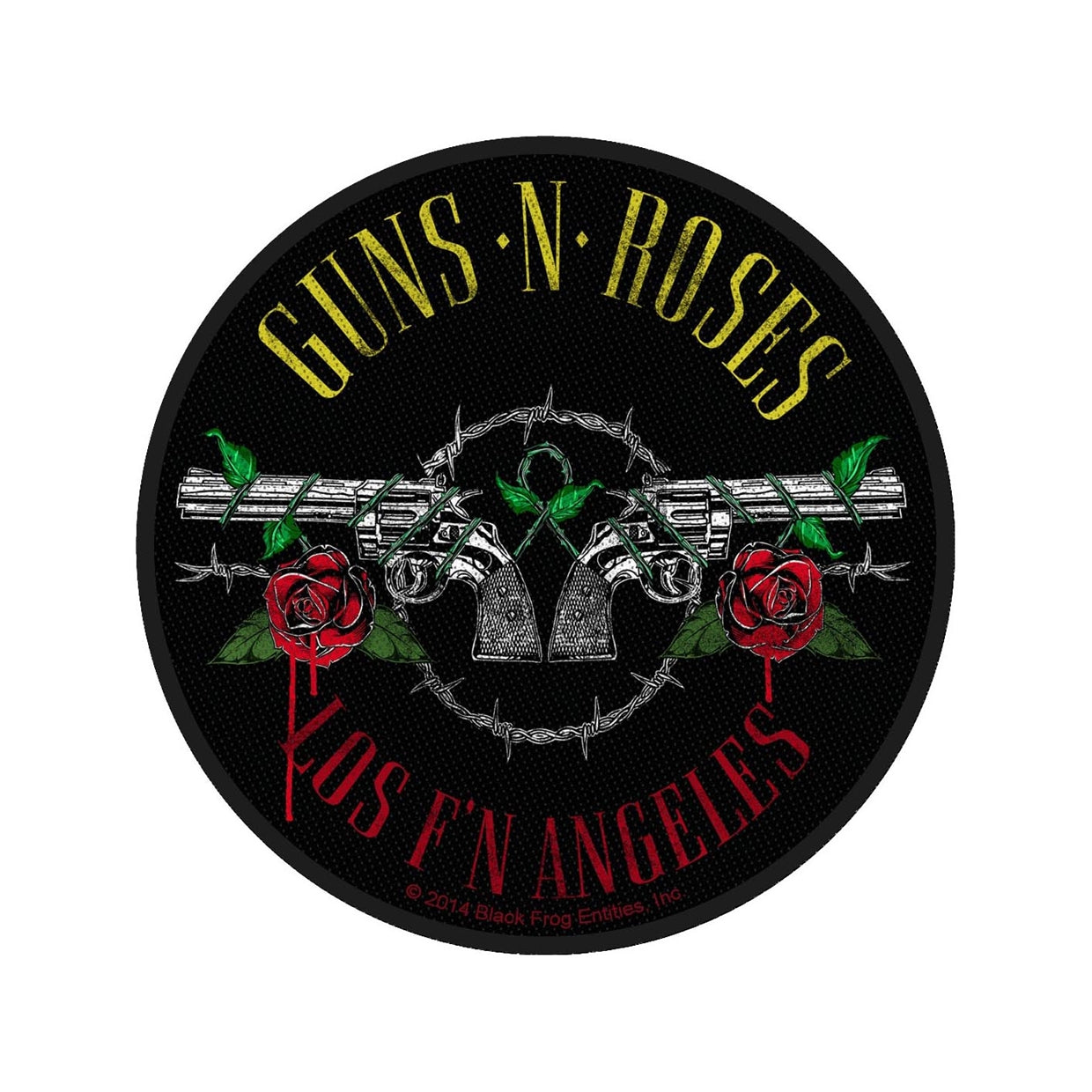 Guns N' Roses Sew-On Patch - Los F'N Angeles (Packaged) | Buy Now For 19.99