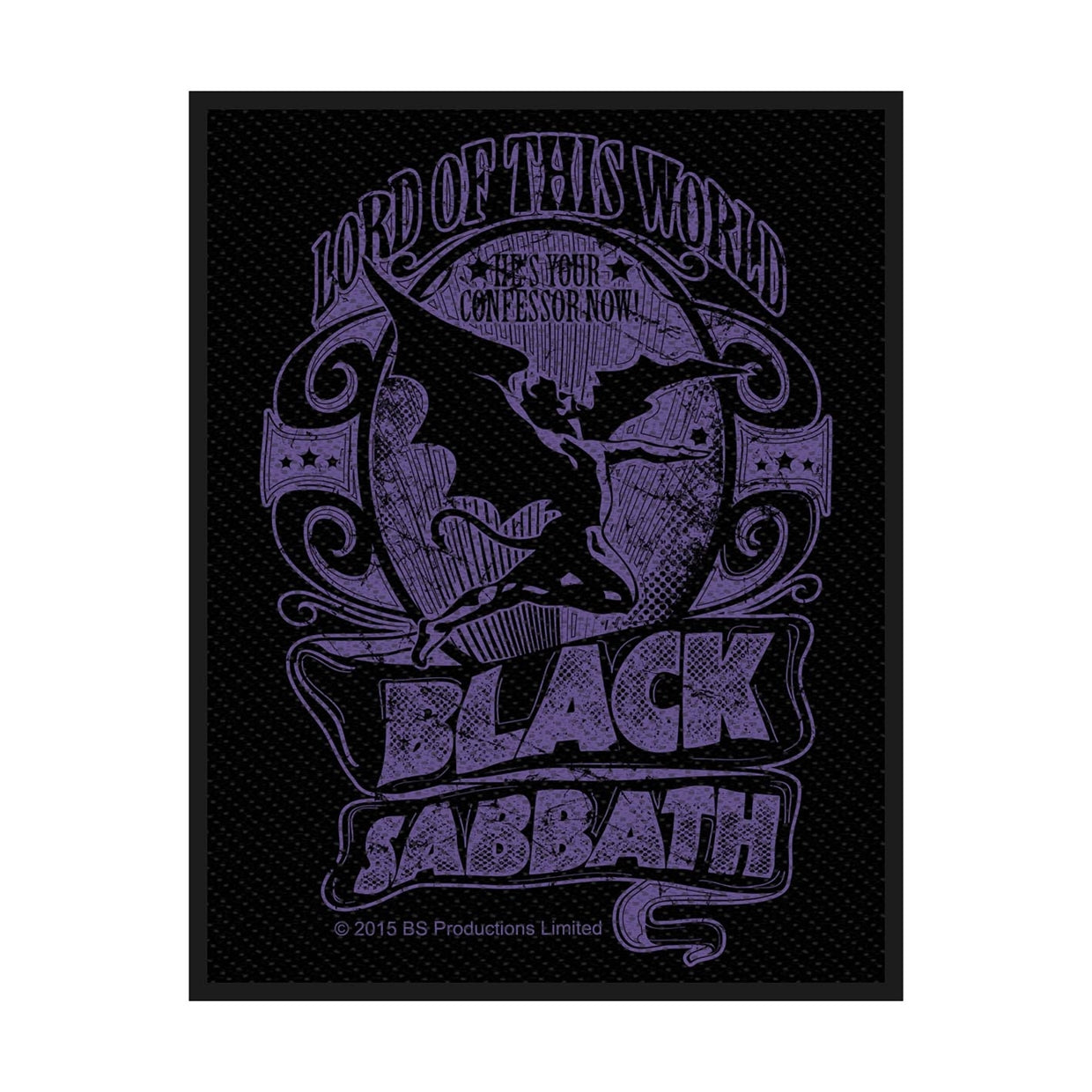 Black Sabbath Sew-On Patch - Lord Of This World (Packaged) | Buy Now For 19.99