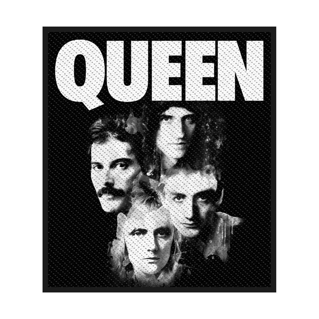 Queen Sew-On Patch - Faces (Packaged) | Buy Now For 19.99