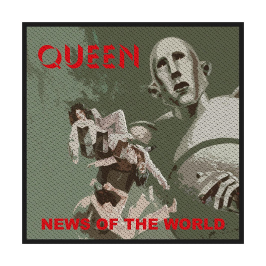 Queen Sew-On Patch - News Of The World (Packaged) | Buy Now For 19.99