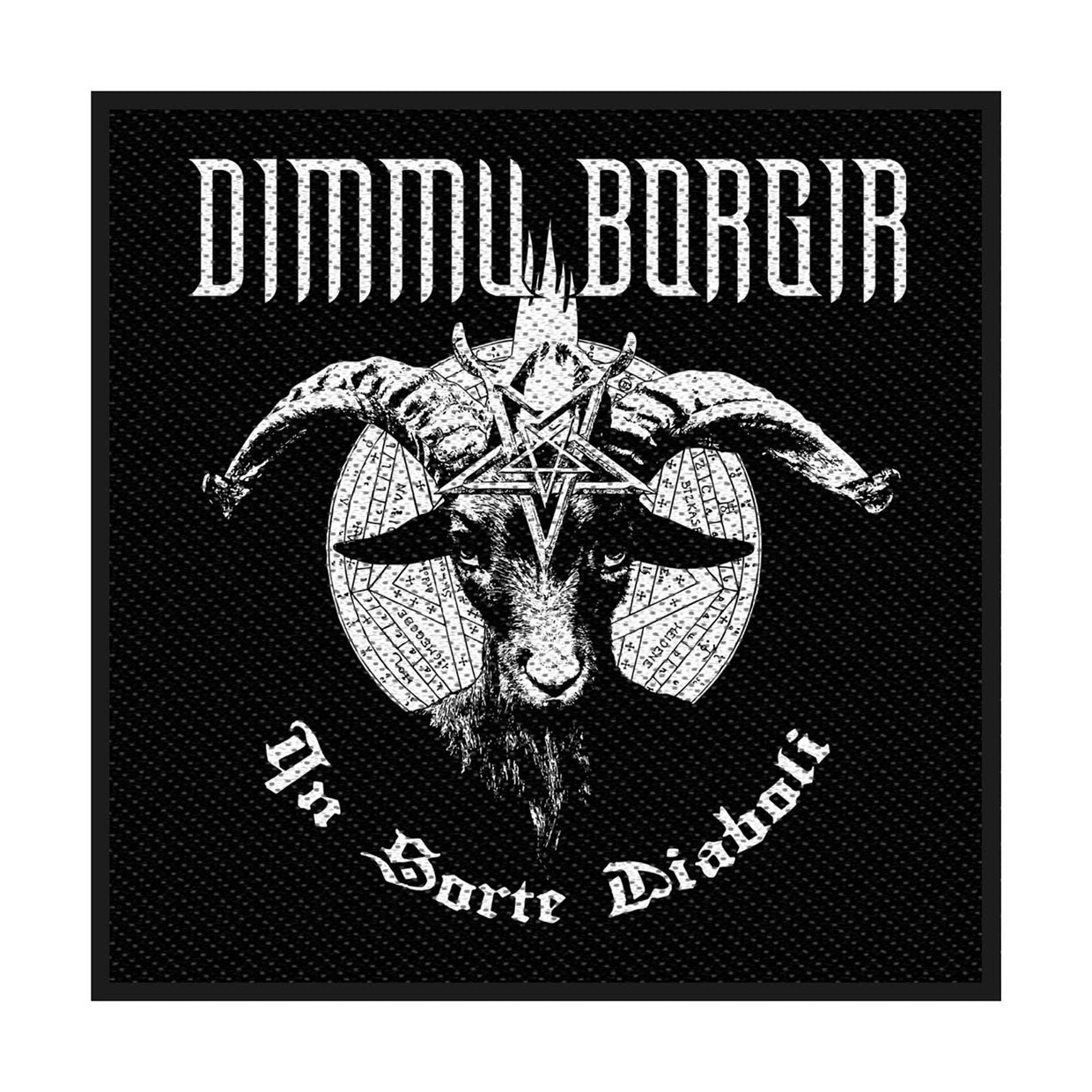 Dimmu Borgir Sew-On Patch - In Sorte Diaboli (Packaged) | Buy Now For 19.99