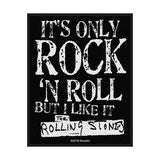 Rolling Stones Sew-On Patch - It'S Only Rock 'N Roll (Packaged) | Buy Now For 19.99