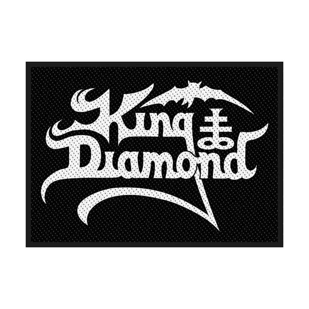King Diamond Patches-Woven Sew On - Skull Profile | Buy Now For 9.99