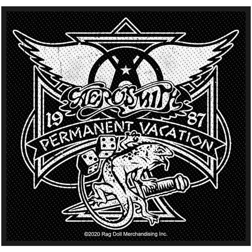 Aerosmith Patches-Woven Sew On - Godfather Logo | Buy Now For 9.99