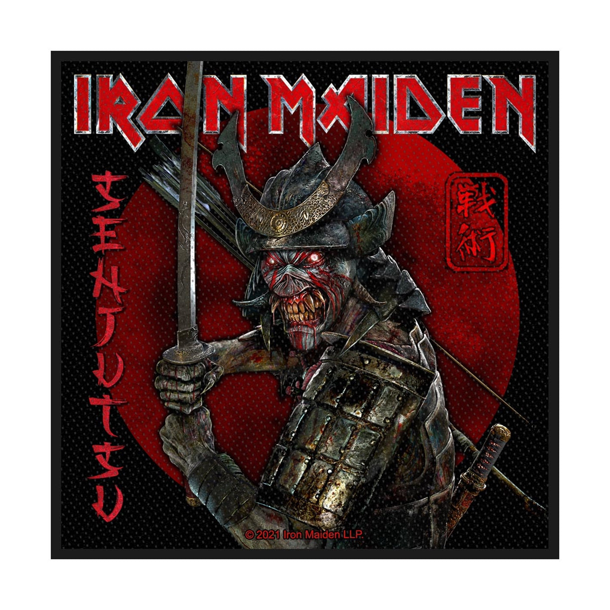 Iron Maiden Sew-On Patch - Senjutsu (Packaged) | Buy Now For 19.99