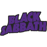 Black Sabbath Patches Woven Sew On - Logo Cut Out