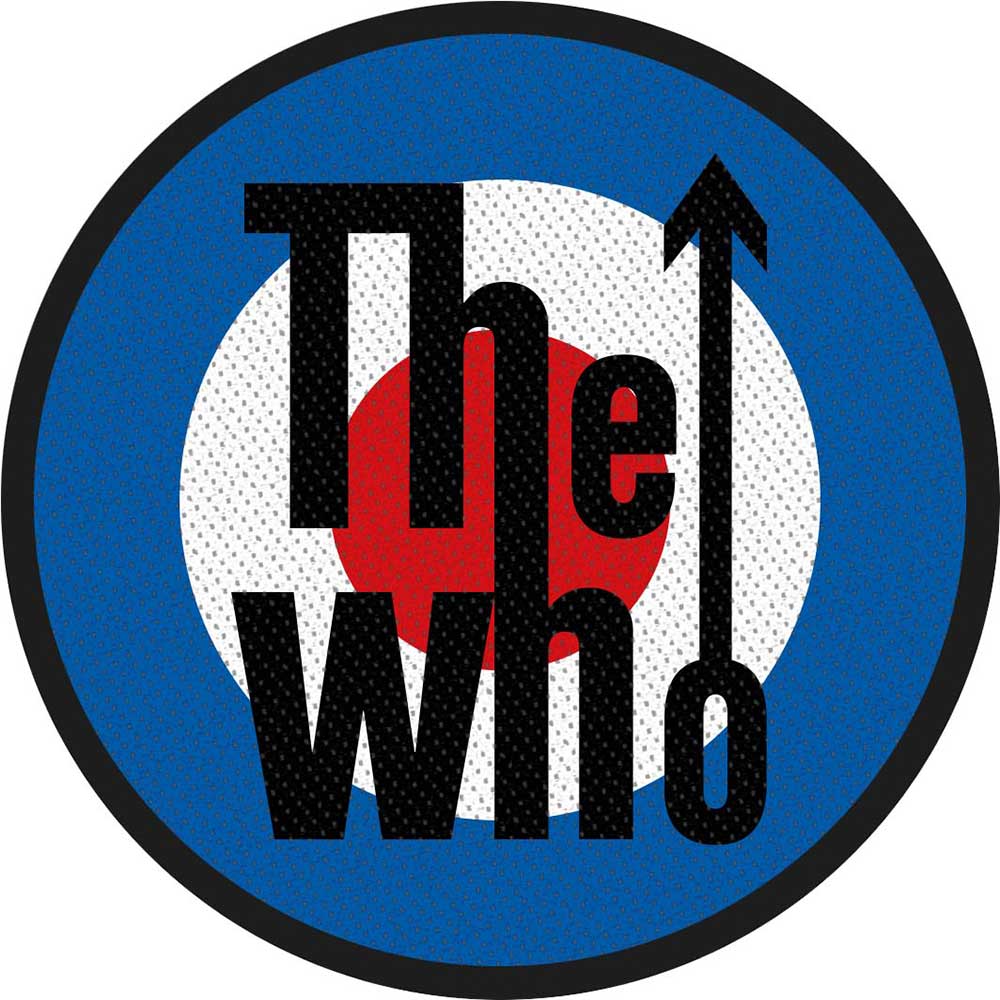 The Who Patches-Woven Sew On - Logo | Buy Now For 9.99