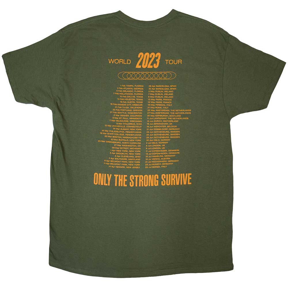 Bruce Springsteen T Shirt - Tour '23 Sepia Car
