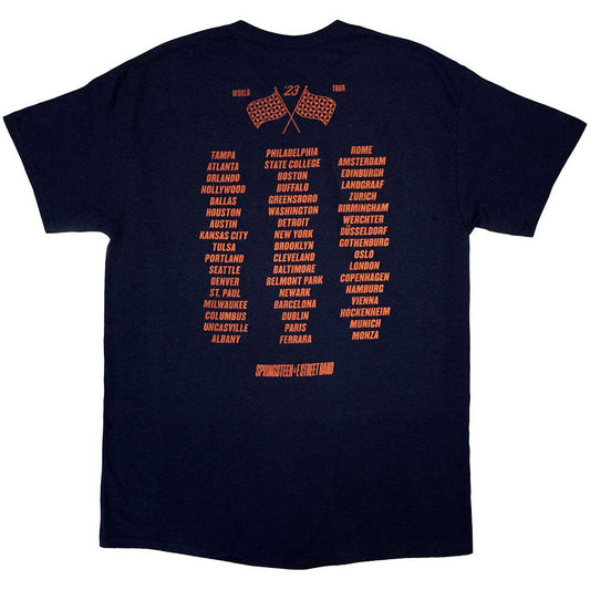 Bruce Springsteen T Shirt - Tour '23 Guitar
