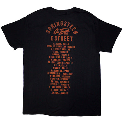 Bruce Springsteen T Shirt - Tour '24 E-Street Photo