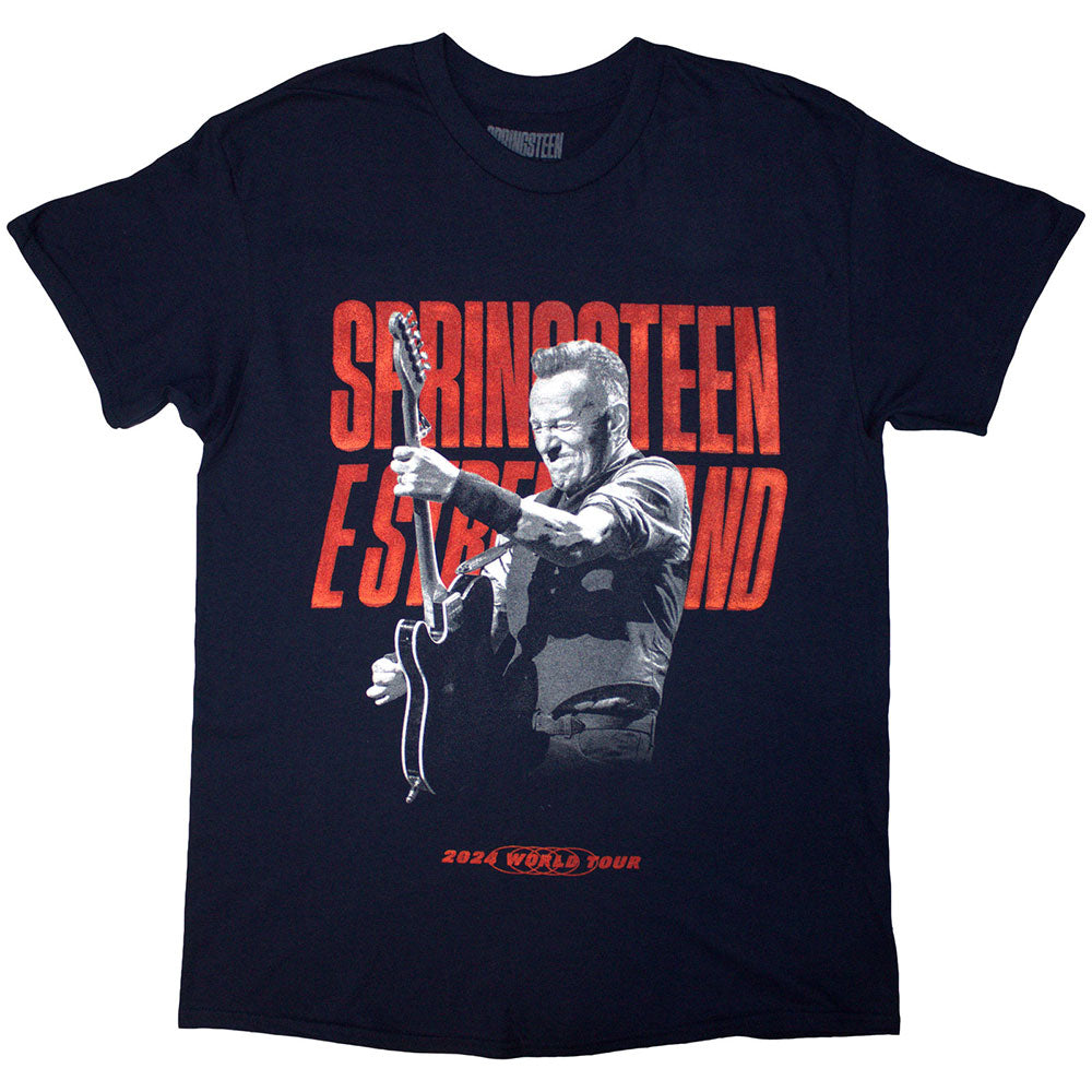 Bruce Springsteen T Shirt - Tour '24 Guitar Photo