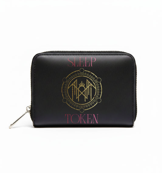 Rocksax Sleep Token Purse (Women's Bi-Fold Zipped Wallet) - In Arcadia
