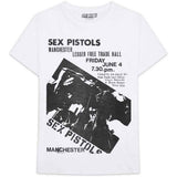 Sex Pistols T Shirt - Manchester Flyer | Buy Now For 24.99