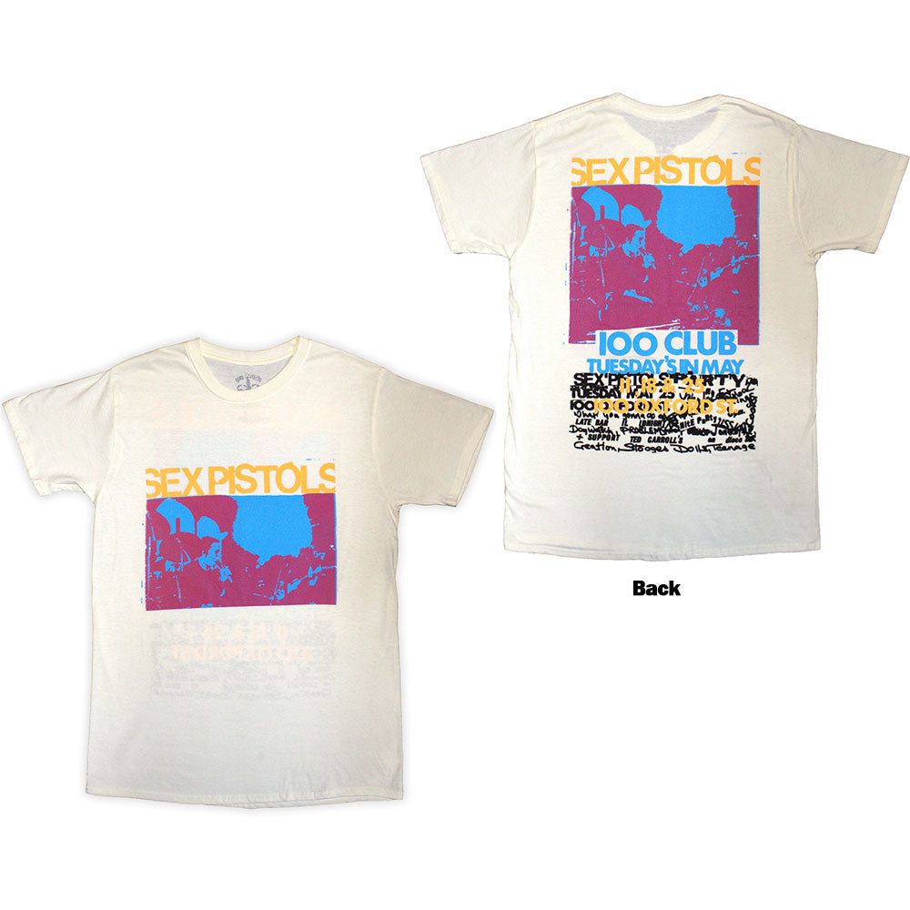Sex Pistols T Shirt - 100 Club | Buy Now For 24.99