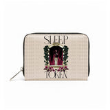 Rocksax Sleep Token Purse (Women's Bi-Fold Zipped Wallet) - Statue Cream