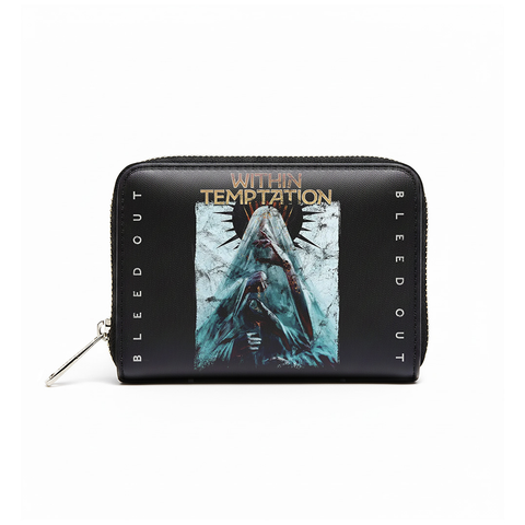 Rocksax Within Temptation Purse (Women's Bi-Fold Zipped Wallet) - Bleed Out Veil