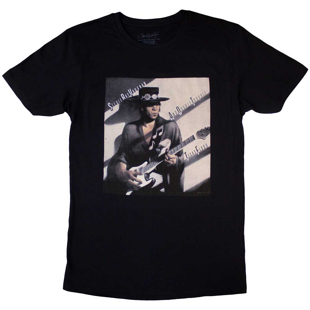 Stevie Ray Vaughan T Shirt - Texas Flood Album Cover