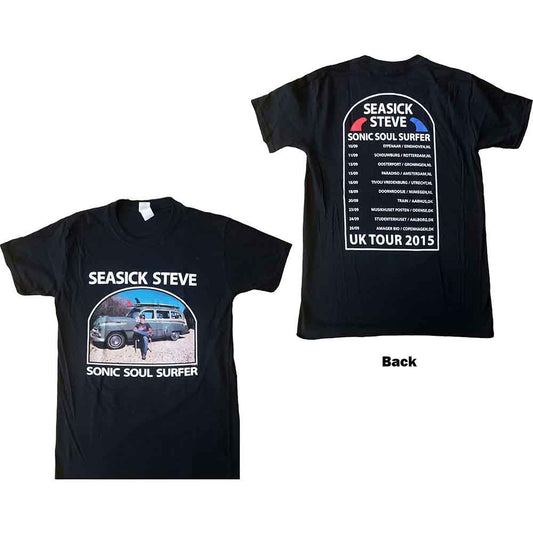 Seasick Steve T Shirt - Full Colour Sonic Soul Surfer | Buy Now For 24.99