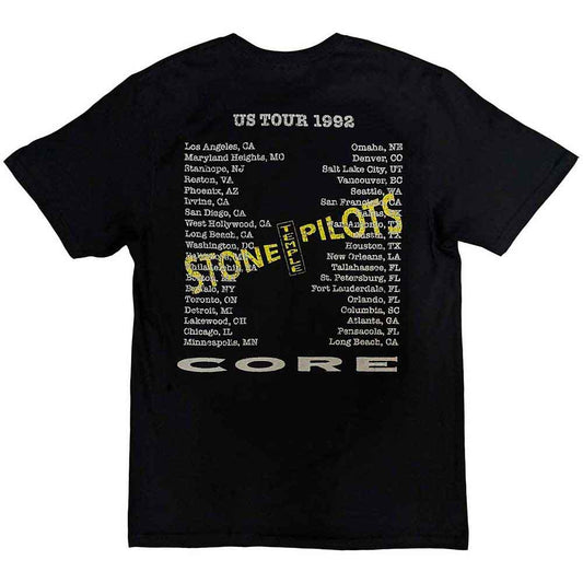 Stone Temple Pilots T Shirt - Core US Tour '92