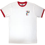 The Stone Roses T Shirt - Side Text Ringer | Buy Now For 24.99