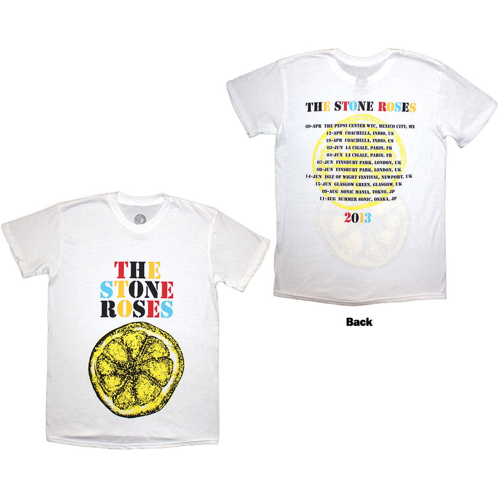 The Stone Roses T Shirt - Tour 2013 | Buy Now For 24.99