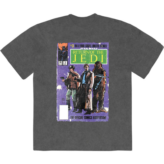 Star Wars T Shirt - Return Of The Jedi Comic Stone Wash | Buy Now For 24.99