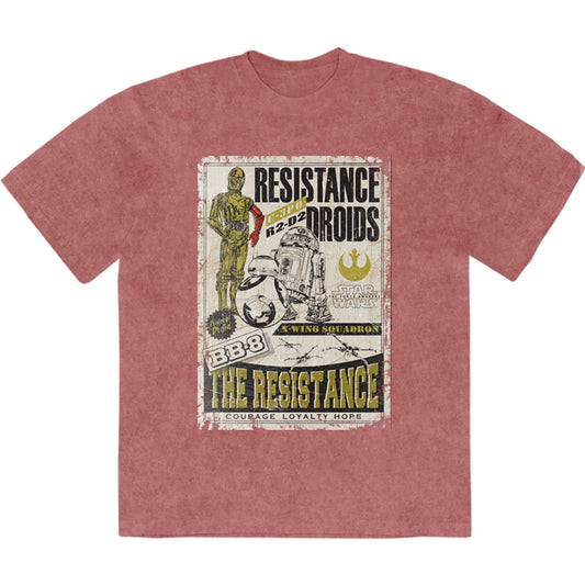 Star Wars T Shirt - Resistance Droids Stone Wash | Buy Now For 24.99