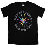 Star Wars T Shirt - Rainbow Sabers