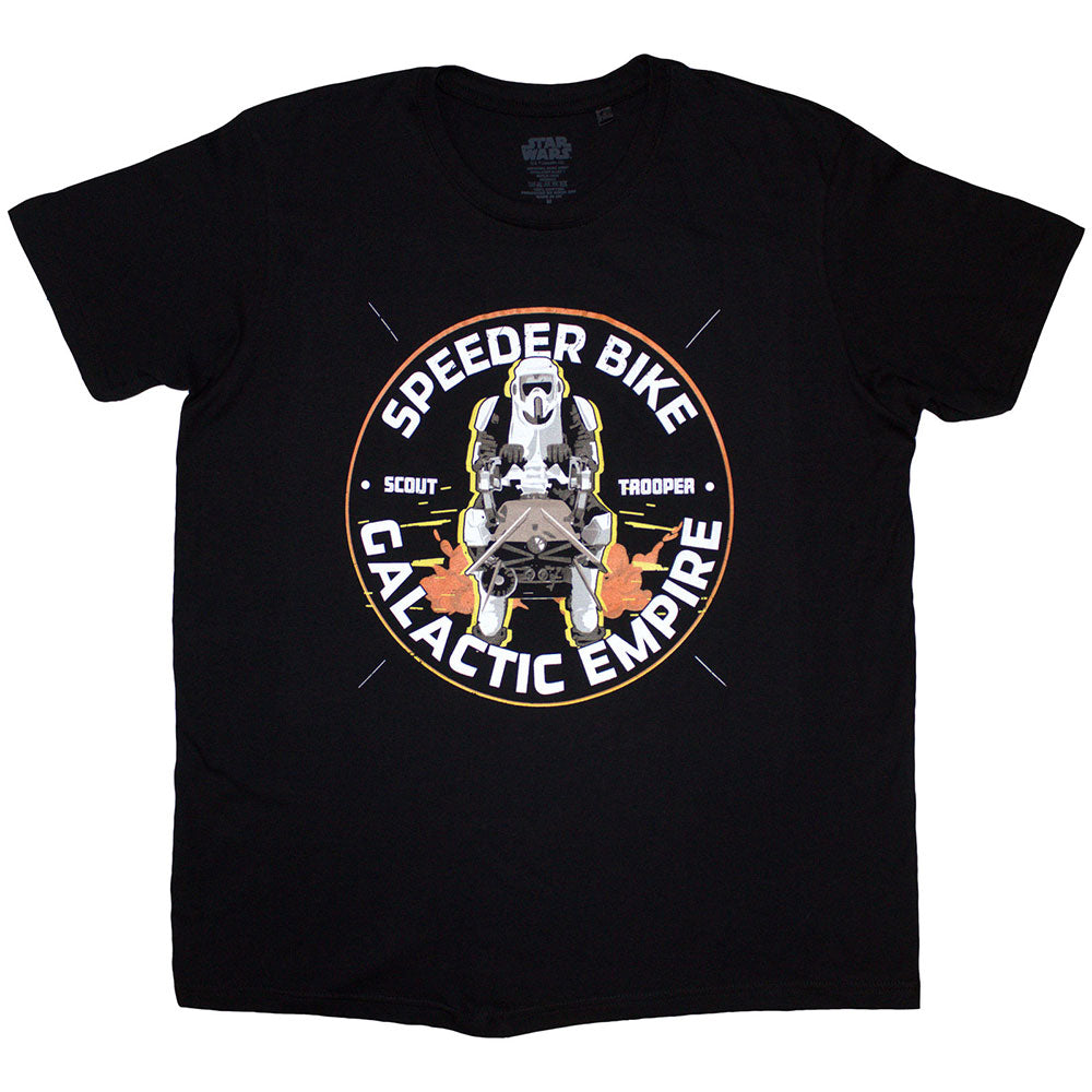 Star Wars T Shirt - Speeder Bike Galactic Empire