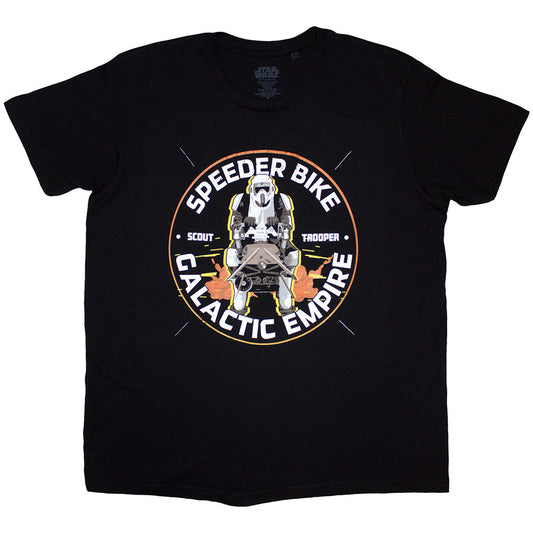 Star Wars T Shirt - Speeder Bike Galactic Empire