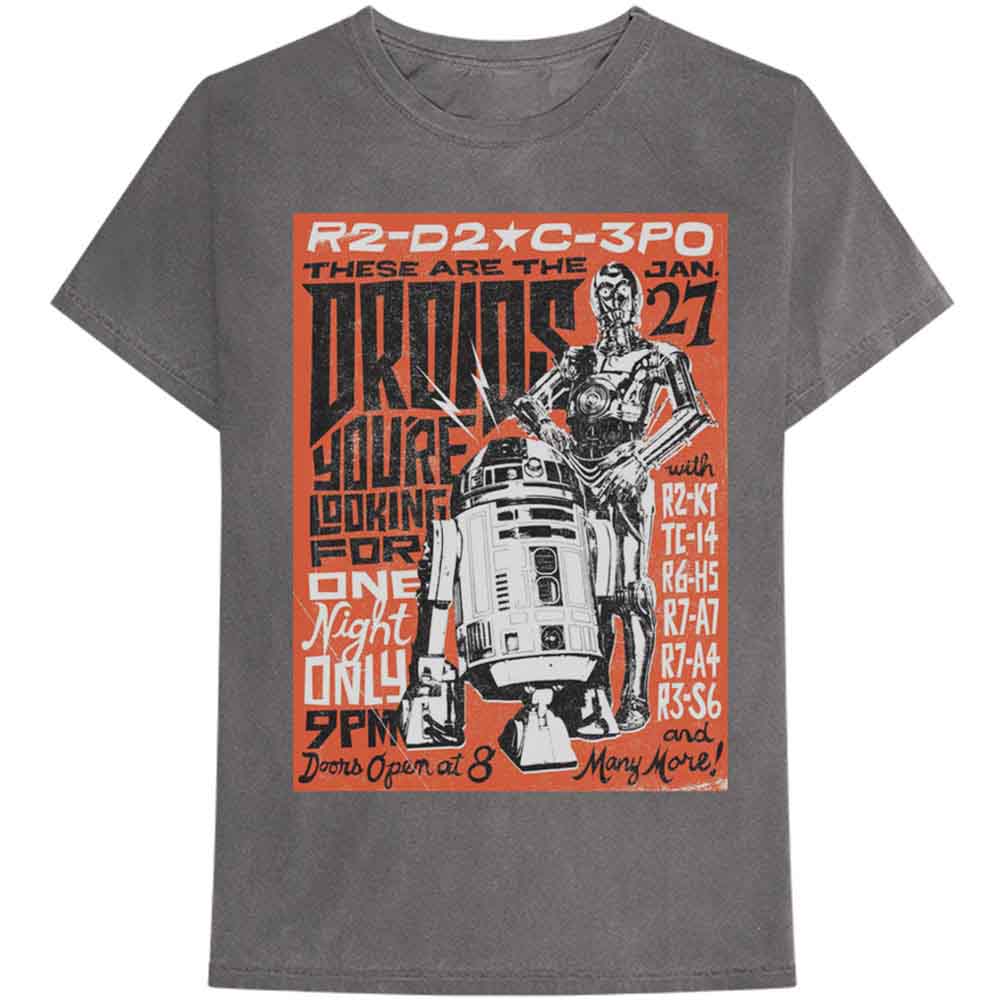 Star Wars T Shirt - Droids Rock
