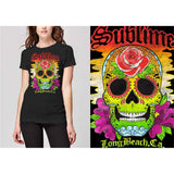 Sublime Woman's T Shirt - Colour Skull
