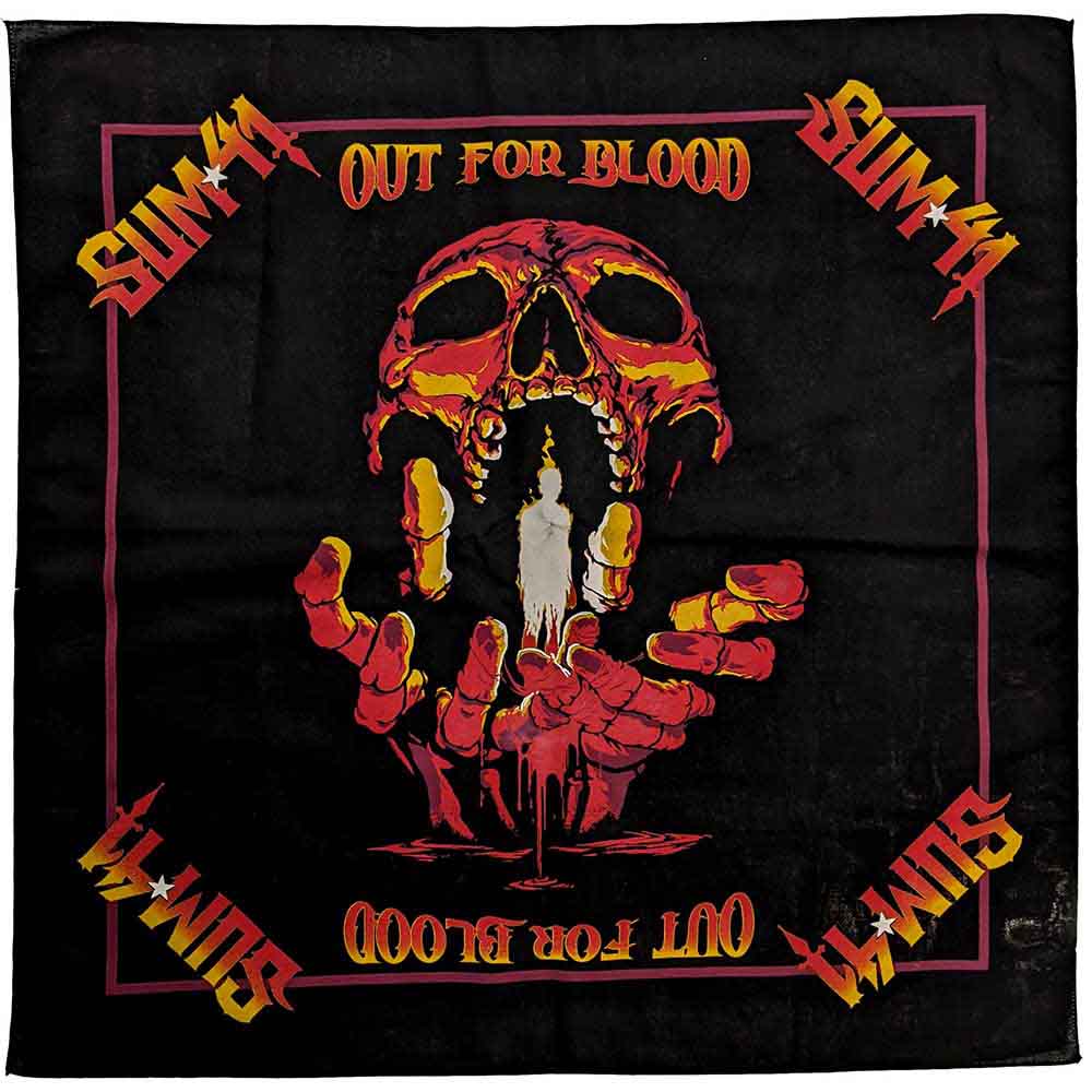 Sum 41 Bandanas - Out For Blood
