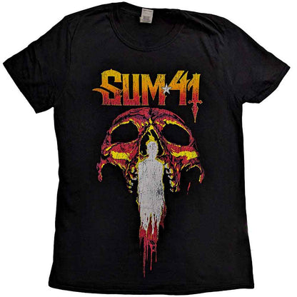 Sum 41 T Shirt - Order In Decline Tour 2020 Candle Skull