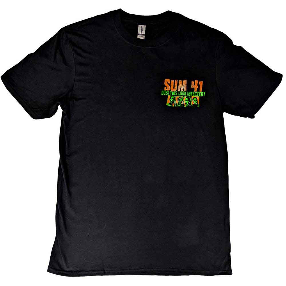 Sum 41 T Shirt - Does This Look Infected? Euro Tour 2022