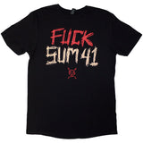Sum 41 T Shirt - Tour '24 Fuck Sum 41